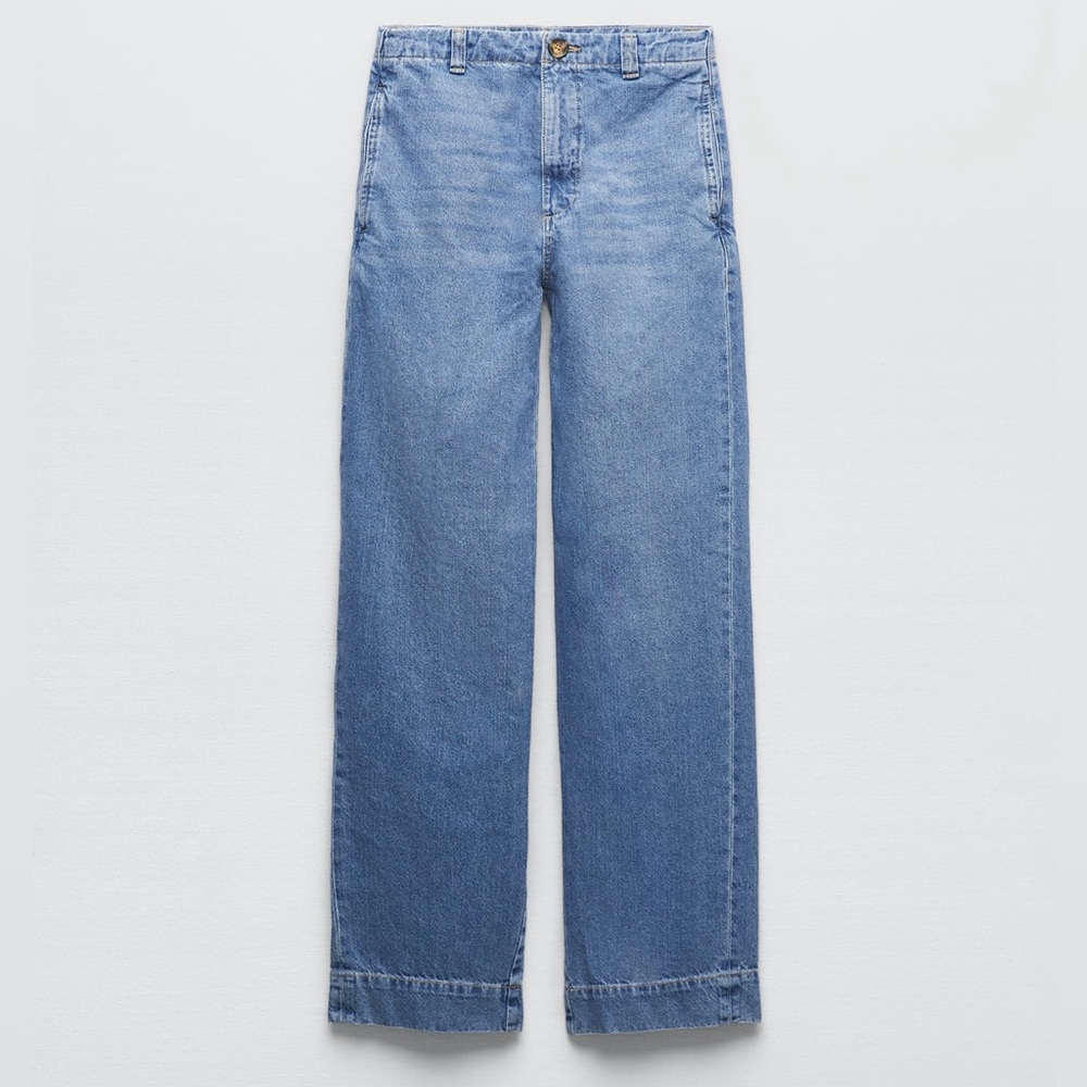 ZW MID-RISE CHINO JEANS